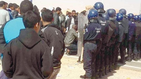 تصعيد الاحتجاجات جنوب الأغواط قبل زيارة سلال