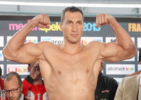 Omnisports/ Boxe WBA - IBF - WBO Vladimir Klitschko conserve ses couronnes