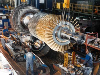 General Electric prend une bonne option Construction d'un complexe industriel de fabrication de turbines à gaz, turbines à vapeur et des alternateurs...