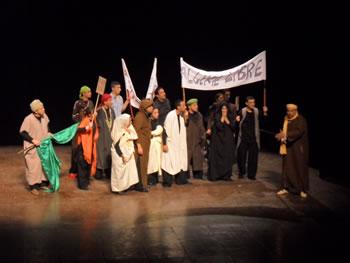 Nedjma: des jeunes donnent de la voix! 50 ANS DE THEÂTRE AU TNA