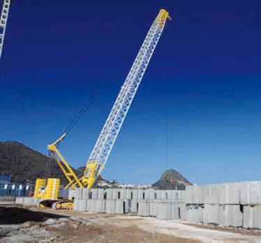 Le chantier traîne Port de pêche et de plaisance d'El Aouana