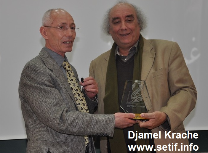Le romancier algérien Ouassini Laredj à Sétif