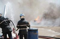 Simulation de lutte contre un incendie causé par un crash d'avion Hassi-Messaoud
