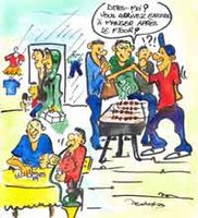 Lèche-vitrines, l'Hadj Lakhdar et chicha à Biskra