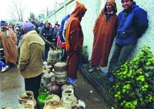 Des espaces réservés au stockage du gaz butane