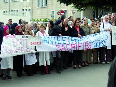 L'Intersyndicale de la santé rejette le communiqué du ministère de tutelle Langue de bois, fuite en avant et désinformation, selon ses dires