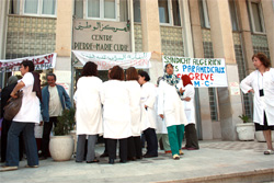 état des lieux 2é jour de grève à l'hôpital Mustapha-Pacha