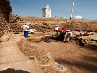 La station-musée de la place des Martyrs sera livrée en 2015 Le site archéologique est situé sur le tracé du métro d'Alger