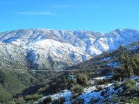 Imtempéries : fortes chutes de neige dans la wilaya de Blida
