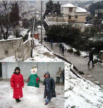 Plusieurs wilayas isolées IMPORTANTES CHUTES DE NIEGE