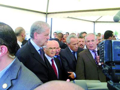 Abdelmalek Sellal en visite de travail à Laghouat A la tête d'une importante délégation ministérielle