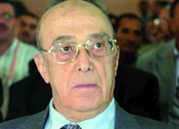 Abdelhamid Mehri est décédé Hospitalisé à l'hôpital de Aïn Naâdja