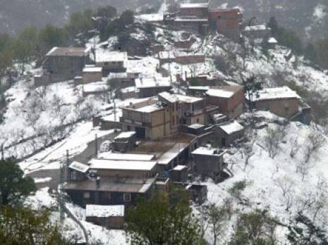 Désarroi dans les villages Après les dernières chutes de neige