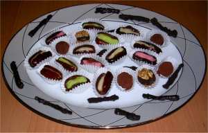 Dattes fourrees Farcies aux amandes