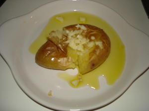 Pommes de terre écrasées (batatas a murro)