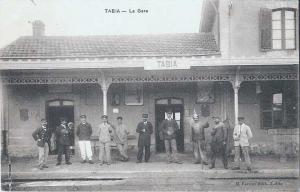 TABIA   chemin de fer