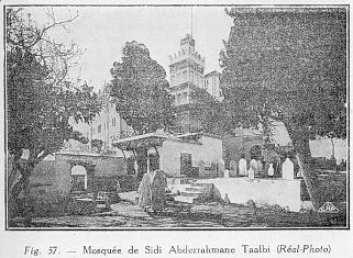 La mosquée de Sidi Abderrahmane Et-Taalbi