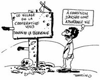 Les habitants dans le désarroi