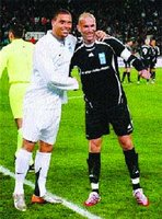Zidane et Ronaldo, un match contre la faim dans le monde