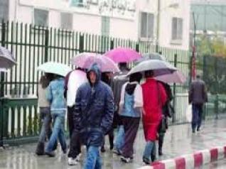 Pluies orageuses accompagnées parfois de rafales de vent dans plusieurs wilayas du pays