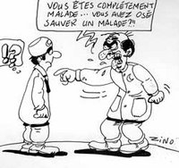 Sanctionné pour avoir pris  en charge un malade