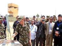 Visite guidée au profit de la presse au Régiment polyvalent du génie de combat de Hassi Bahbah