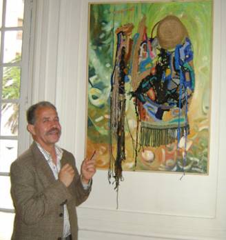 Des chorégraphies qui se réinventent Salah Khaldi, artiste de « Textiles »