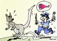 Mettez un kangourou dans votre assiette