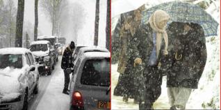 Fortes chutes de neige enregistrées a travers le nord du pays