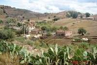 Une zone rurale désertée