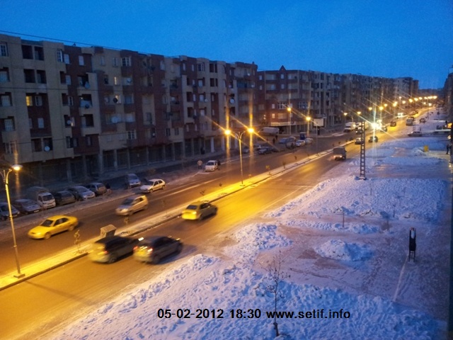 Tempête de neige sur Sétif : 591 personnes bloquées sur les routes