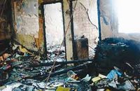 Six toiles de maître et une fresque ravagées par le feu