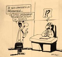 « Je ne veux pas être Président... juste un candidat »