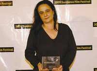 L'Américaine à la keffieh