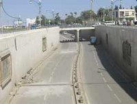 Circulation perturbée au rond-point