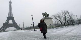 La France se réveille sous la neige