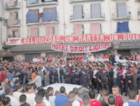 CRB : ils ont organisé un sit-in hier à Belouizdad L'action civilisée des supporters du Chabab