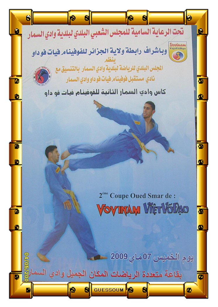 COUPE- VOVINAM VIET VO DAO à Oued Smar Alger