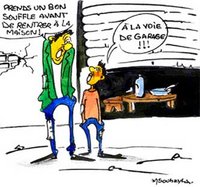 Une famille vit dans un garage