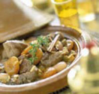 Tajine de truffes à l'agneau
