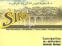 Le salon international des travaux publics et d'aménagement urbain (Sirta-Expo) prend fin