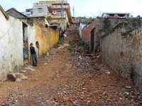 Un quartier dépourvu de tout