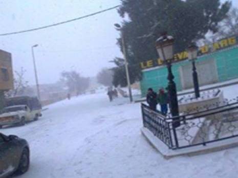 En dépit de la joie, quelques tourments Tempête de neige sur la région