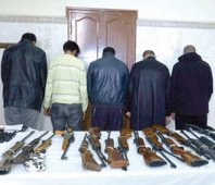 تفكيك شبكة للتهريب والمتاجرة بالأسلحة ببلدية أولاد مومن بسوق أهراس