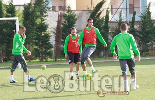 Le stage des A' a débuté hier