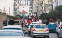 Belouizdad en rouge et blanc