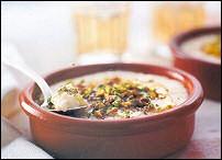 Dessert à la crème d'amande