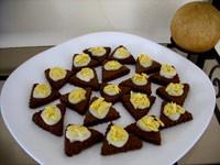 Triangles à la ganache