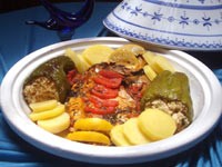 Poisson au poivron farci