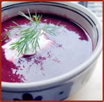 Salade de betteraves à l'eau de fleur d'oranger